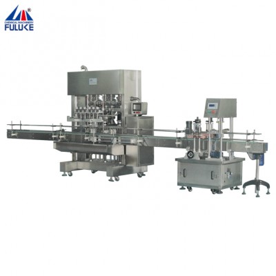 Filler capper machine,eye drop full auto bottle filling machine Suspension medicine liquid filling capping