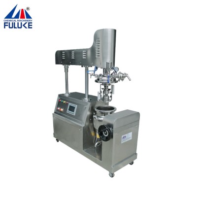 New Design 50L Vacuum Homogenizer Mixer / Face Cream Vacuum Emulsifying Machine / Cosmetic Mixing Tank Equipment