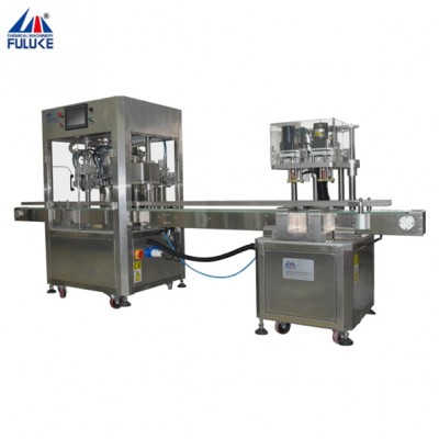 Full automatic auto supplies detergent liquid filling machine