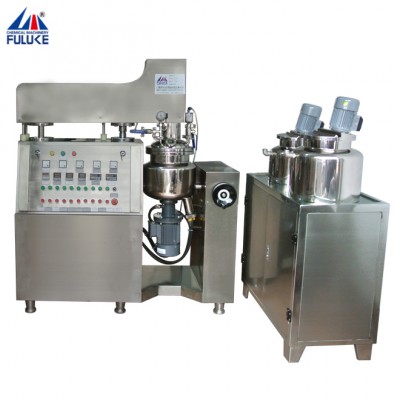 vacuum emulsion homogenizing mixer machine