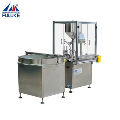 Full auto bottle filling capping machine liquid filling capping machine