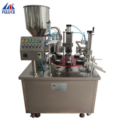 automatic plastic tube filling machine, automatic tube filling machine, tube sealing cutting machine