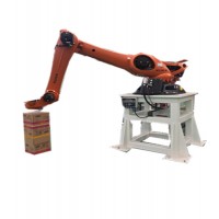 Robot palletizer packaging machine